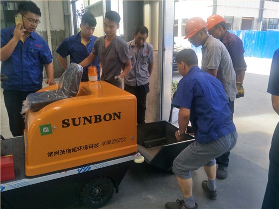 小型车间扫地机顺利交付—泰兴客户见证 小型车间扫地机顺利交付—泰兴客户见证