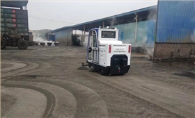 电动扫地车交付湖南郴州某金属公司 电动扫地车交付湖南郴州某金属公司