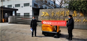 电动扫地机在深圳某铸造厂应用案例