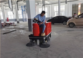 深圳某家具厂采购小型电动扫地机案例