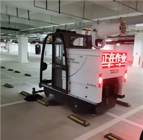 2000AW雾炮清扫车进驻内蒙某小区
