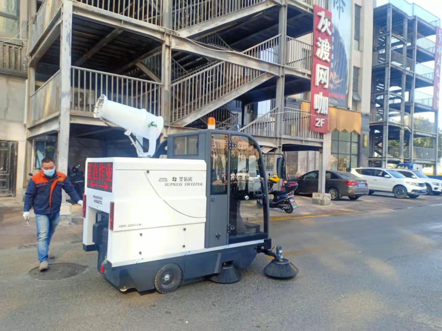电动扫地车成为清洁行业的中流砥柱